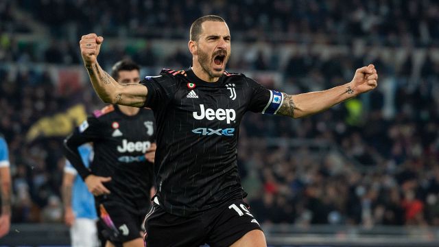 Bonucci stende l’ex Sarri: Lazio KO all’Olimpico, Juventus superiore