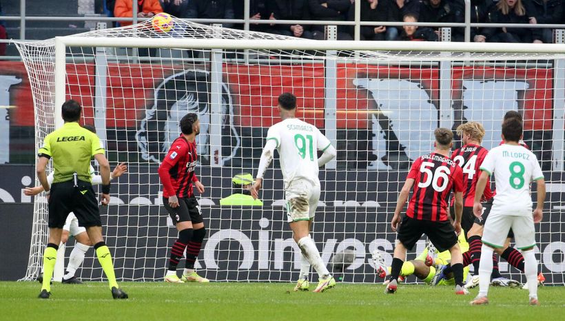 Perchè non è stato espulso Raspadori e è stato negato rigore al Milan