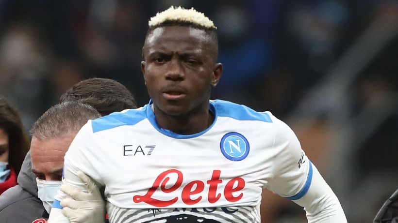 Napoli, arrivano novità su Victor Osimhen. Il bel gesto di Skriniar