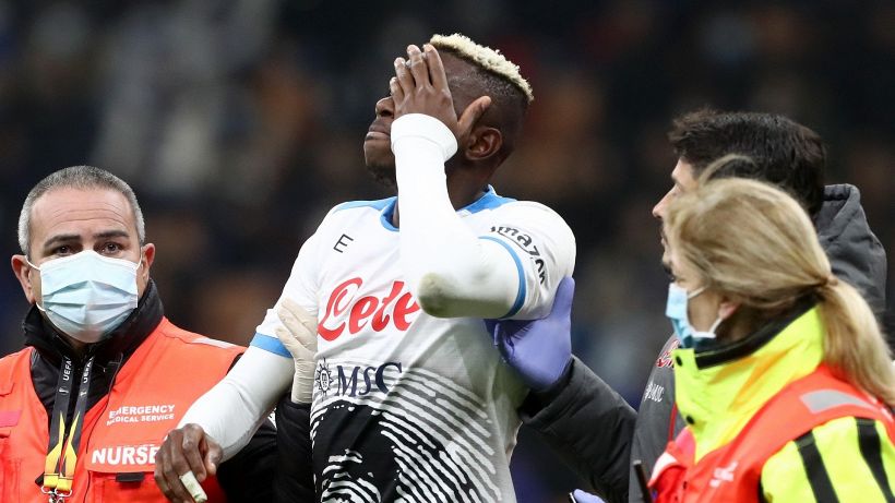 Napoli, Osimhen: "Infortunio con l'Inter? Esperienza pre-morte"