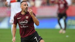 Ribery stregato dai tifosi della Salernitana: "Non fischiano mai"