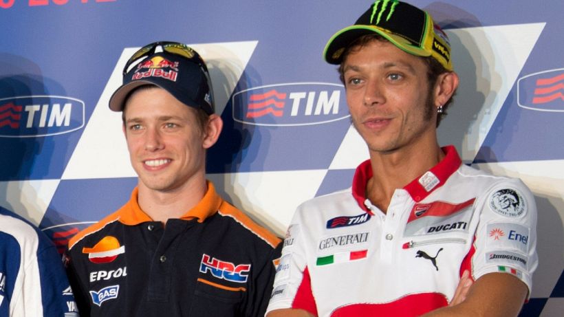 MotoGP, Stoner rivela un retroscena con Valentino Rossi