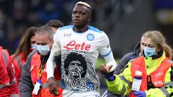 Napoli, il comunicato sulle condizioni di Osimhen