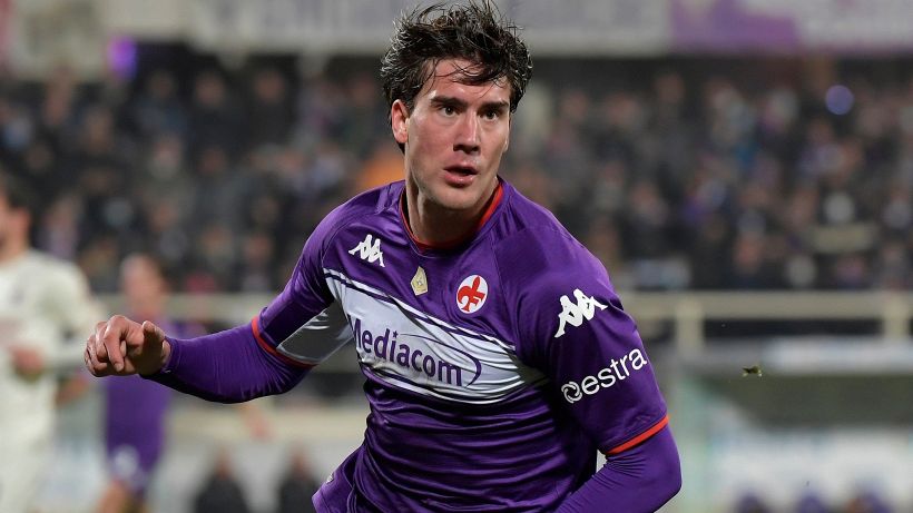 Fiorentina, Vlahovic celebra le 100 partite in viola