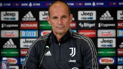 Juventus, Allegri annuncia il turnover: "Giocano Perin e Rugani"