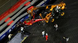 Ferrari: salvi motore e telaio della vettura di Leclerc