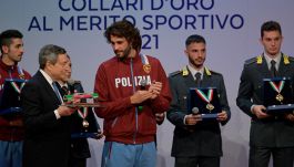 Collari d'oro, Draghi celebra sport italiano. La lezione di Bebe Vio
