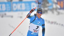 Biathlon: Fillon Maillet vince l’inseguimento, Hofer 14°