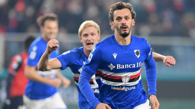 Genoa-Sampdoria 1-3: Gabbiadini e Caputo in gol, derby ai blucerchiati