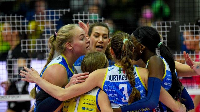 Volley donne, Champions League: Conegliano ai quarti, ok Novara e Milano
