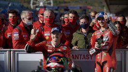MotoGP, Bagnaia e Miller in coro: "Nel 2022 la Ducati può dominare"