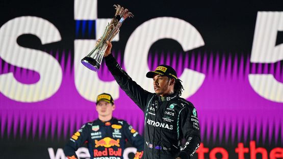 F1, Lewis Hamilton (1°): "Non ho capito perchè Max ha frenato"