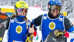 Coppa del Mondo snowboard cross, Moioli e Sommariva vincono la gara a squadre a Montafon