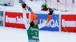 Sci alpino: Petra Vlhova in testa dopo la prima manche dello slalom di Lienz