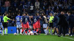 Porto-Atletico Madrid, succede di tutto: colpi proibiti, risse ed espulsioni