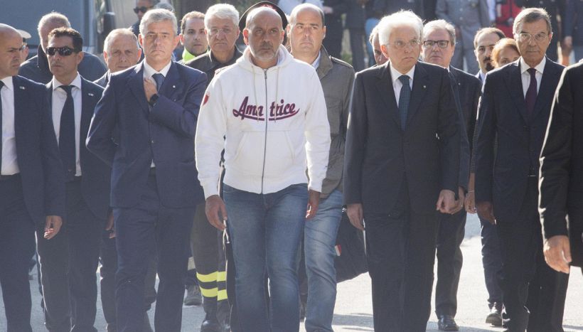 Sergio Pirozzi, l'ex sindaco di Amatrice, torna ad allenare: la storia