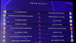 Sorteggi Ottavi Champions League: beffa Inter che pesca una big, Juventus fortunata