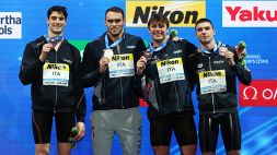 Mondiali nuoto vasca corta: splendido bronzo della staffetta 4x50 mista