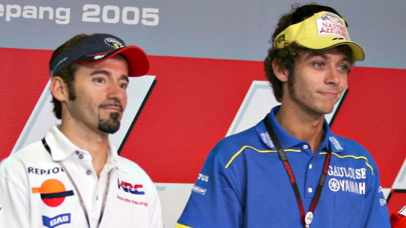 Il primo titolo in MotoGP: Rossi ricorda il duello con Biaggi