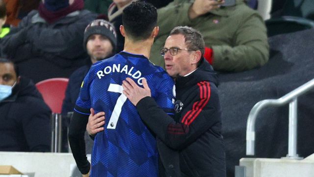 La polemica di Ronaldo contro Rangnick: "Perché mi hai fatto uscire?"
