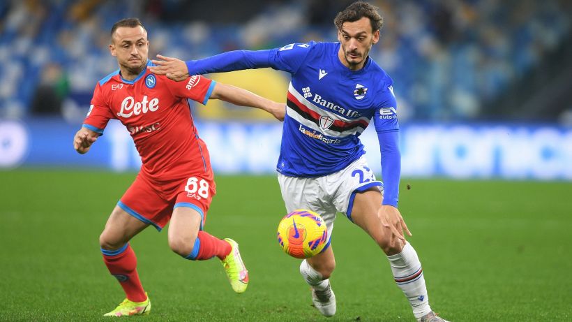 Napoli-Sampdoria 1-0: Petagna guida gli azzurri, le pagelle
