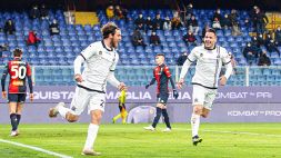 Lo Spezia sbanca il campo del Genoa, decide Simone Bastoni