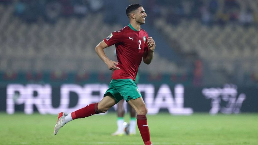 Punizione incredibile di Hakimi: il Marocco vola ai quarti di Coppa d'Africa