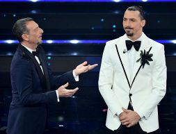 Ibrahimovic non dimentica Sanremo: il messaggio in tv emoziona Amadeus