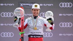 Marcel Hirscher apripista in prova sulla Streif di Kitzbuehel!