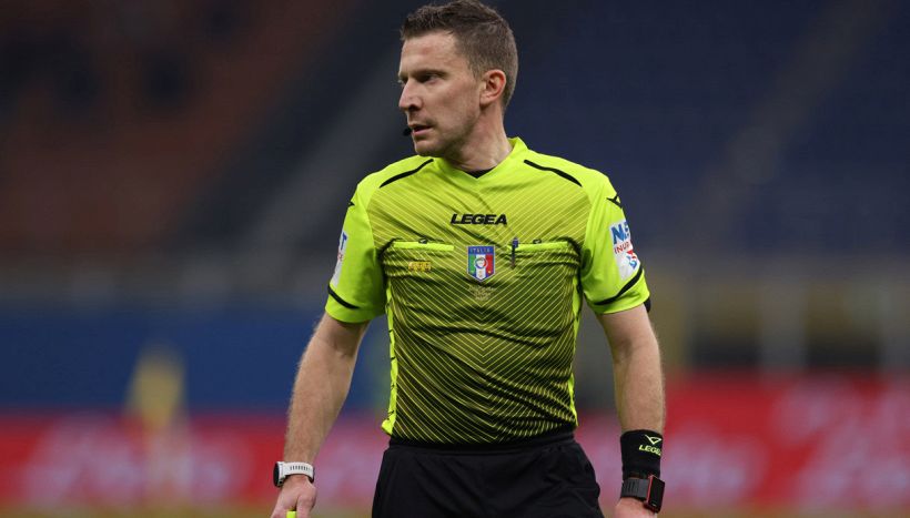 Marco Serra,l'arbitro di Milan-Spezia che ha saputo ammettere l'errore
