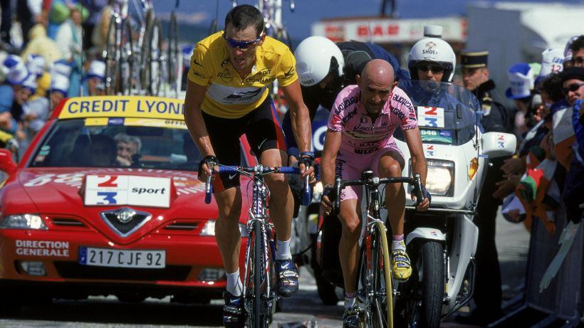 Pantani e Armstrong insieme, la rivelazione: "Ci andammo vicini"