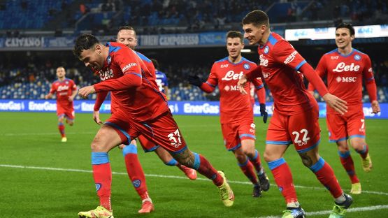 Serie A: Petagna trascina il Napoli, goleada Atalanta con super Muriel