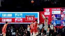 Spettacolare All Star Game: Le Bron segna il canestro vittoria