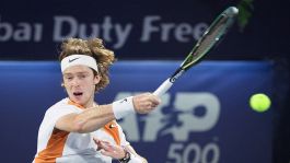 ATP Dubai, finale Vesely-Rublev. L'appello del russo: "No war, please"