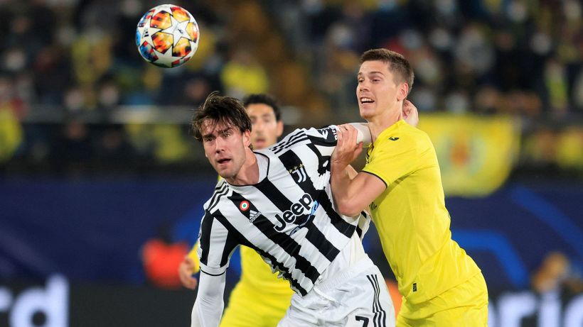 Champions, la Juventus è solo Vlahovic: il Villarreal si salva