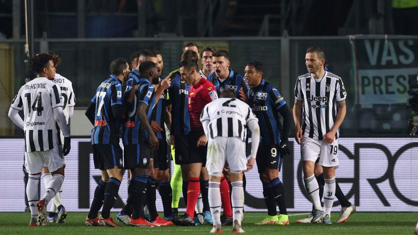 Atalanta-Juventus, polemica in diretta tv: arbitraggio nel mirino