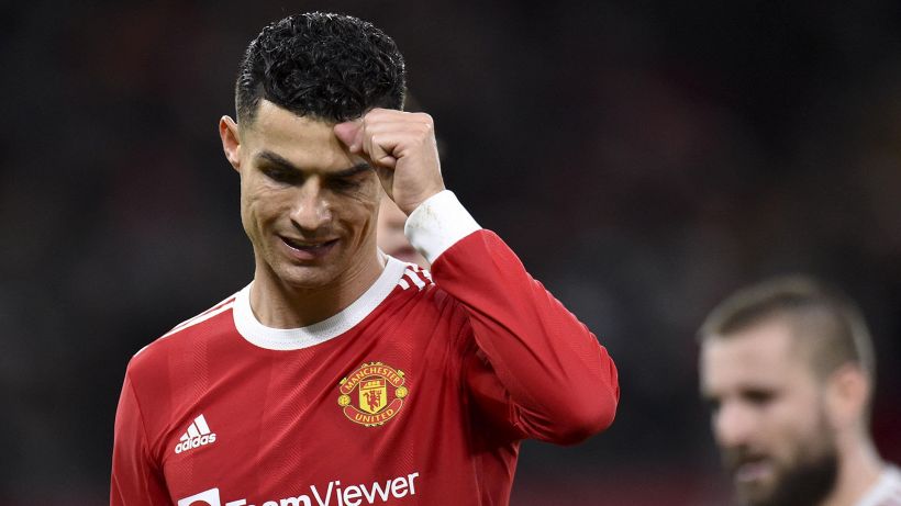 Man United nel caos: Rangnick striglia uno stanco Cristiano Ronaldo