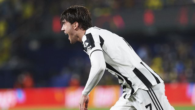 Villarreal-Juventus: Vlahovic segna dopo 32 secondi, è doppio record