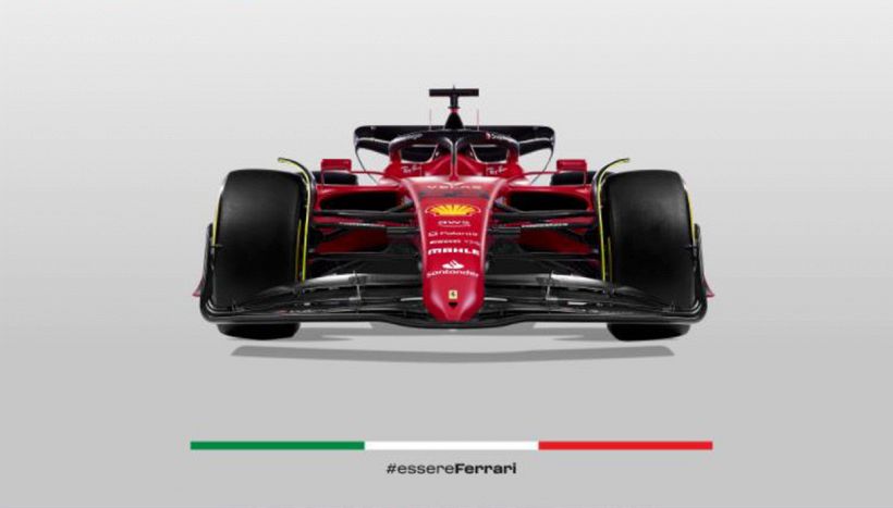F1, ecco la nuova Ferrari: svelata la F1-75 in diretta