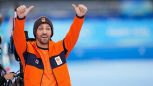 Pechino 2022: bis d'oro per Nuis nei 1500 metri maschili dello speed skating