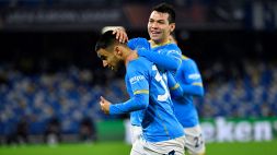 Ounas punta Napoli-Inter: in gruppo dopo i problemi cardiaci