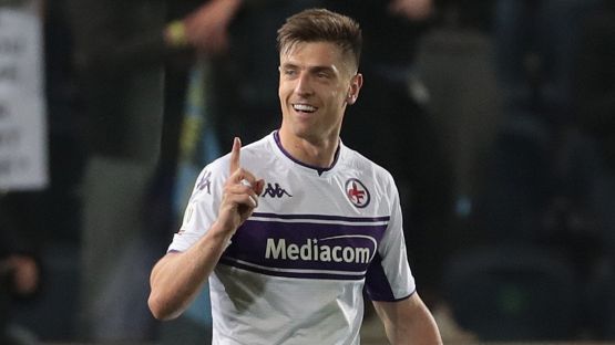 Coppa Italia: la Fiorentina batte l'Atalanta, doppietta di Piatek