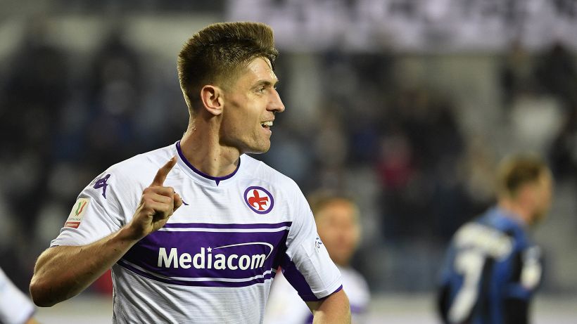 Fiorentina, Piatek: "Disposto a tutto per arrivare in finale"