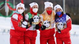 Pechino 2022: Russia oro nella staffetta femminile del fondo
