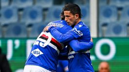 Poker della Samp, a segno anche Sensi. Bologna ed Empoli si annullano