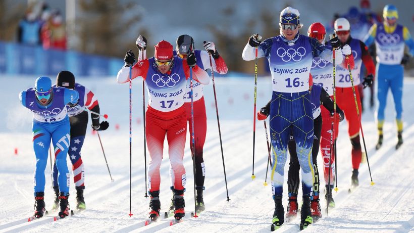 Pechino 2022: delusione azzurra nella sprint a coppie maschile del fondo