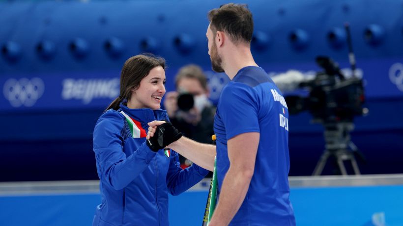 Pechino 2022: Constantini e Mosaner iniziano alla grande nel curling