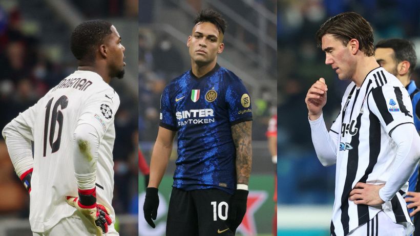 Top e Flop 26ª giornata, caduta degli dei: Vlahovic, Maignan e Lautaro