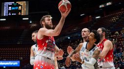 Basket, l'Olimpia Milano sbanca Trento con un super Melli