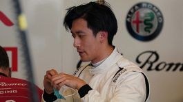 Zhou: "Obiettivo fare punti con l'Alfa Romeo"